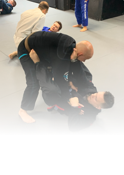 Brazilian Jiu-Jitsu drills at JMA BKNY, Brooklyn, New York.